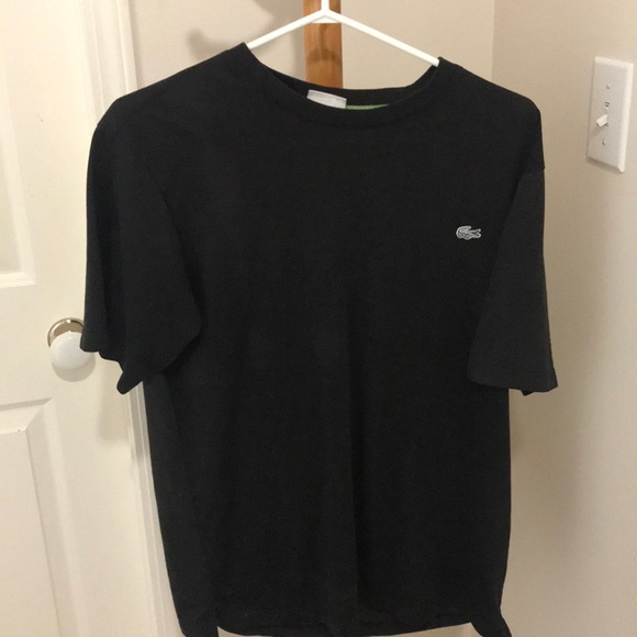 Lacoste Other - Lacoste Limited Edition White Logo Black Shirt